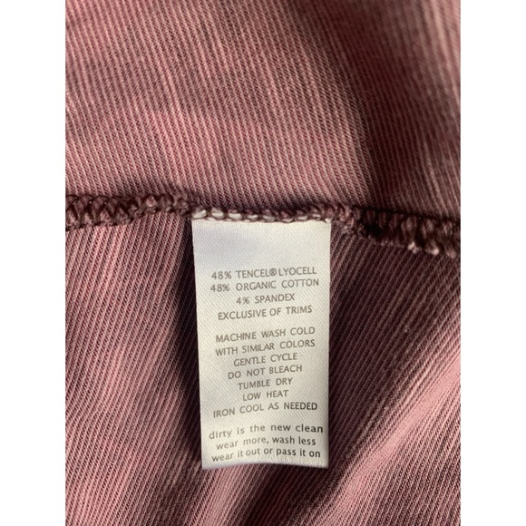 Toad & Co Plum Wrap Dress Women’s Size Large - Picture 4 of 4